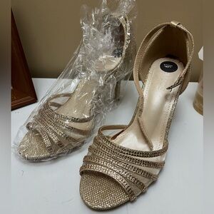 Never Worn Gold Heels